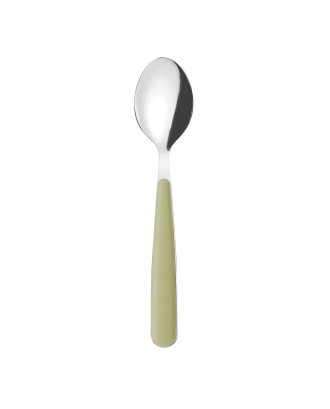 Lingura din otel inoxidabil si acril, verde deschis, Pop - GUZZINI